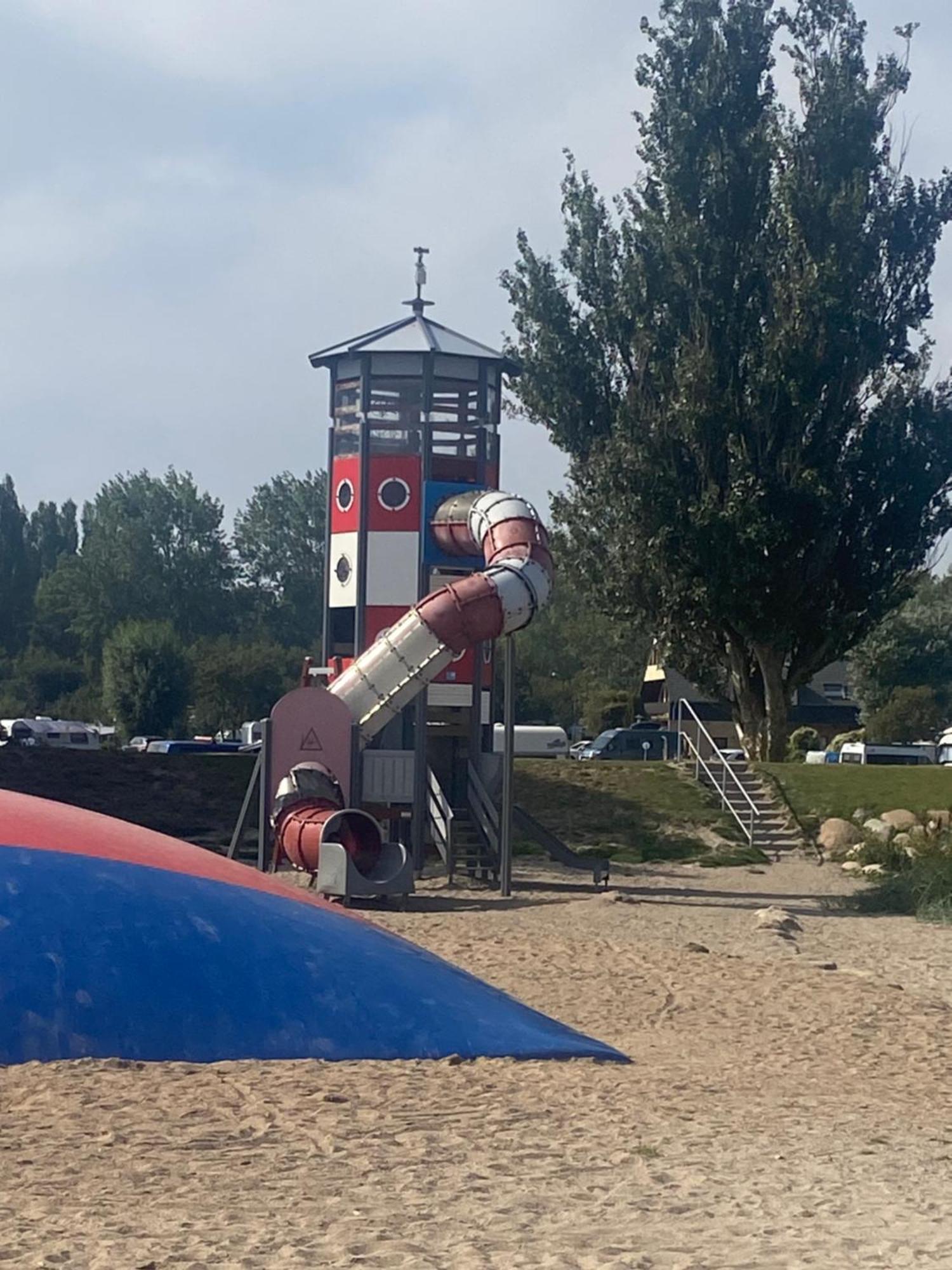 Wohnwagen Auf Dem Wulfenerhals Ca 150M Bis Zum Meer Fehmarn Exterior foto