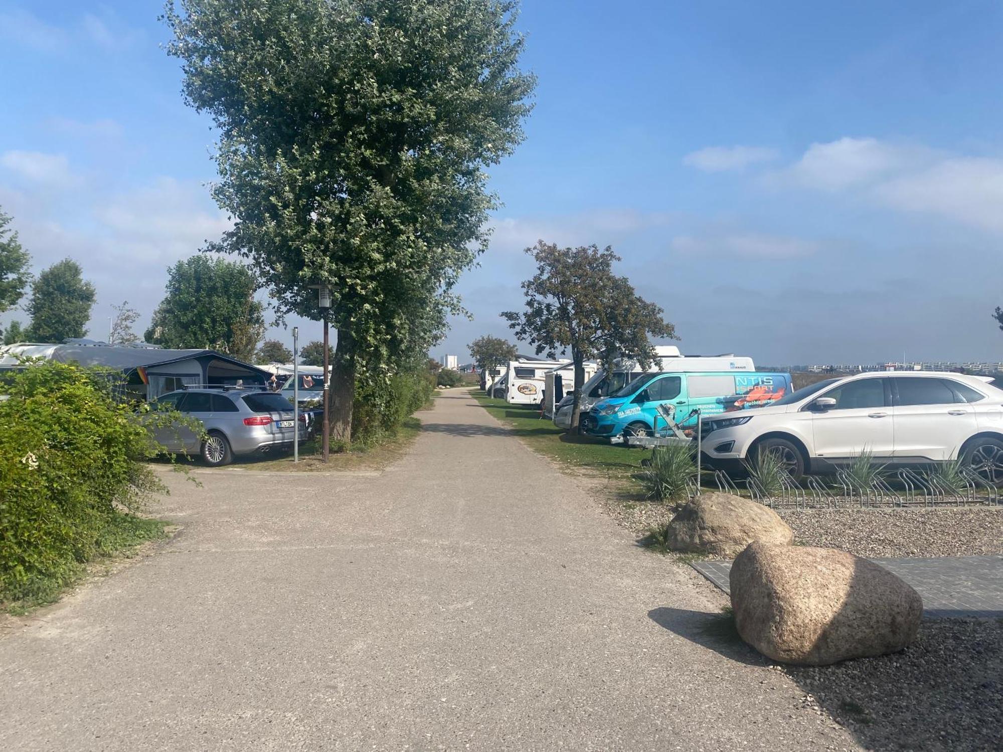 Wohnwagen Auf Dem Wulfenerhals Ca 150M Bis Zum Meer Fehmarn Exterior foto